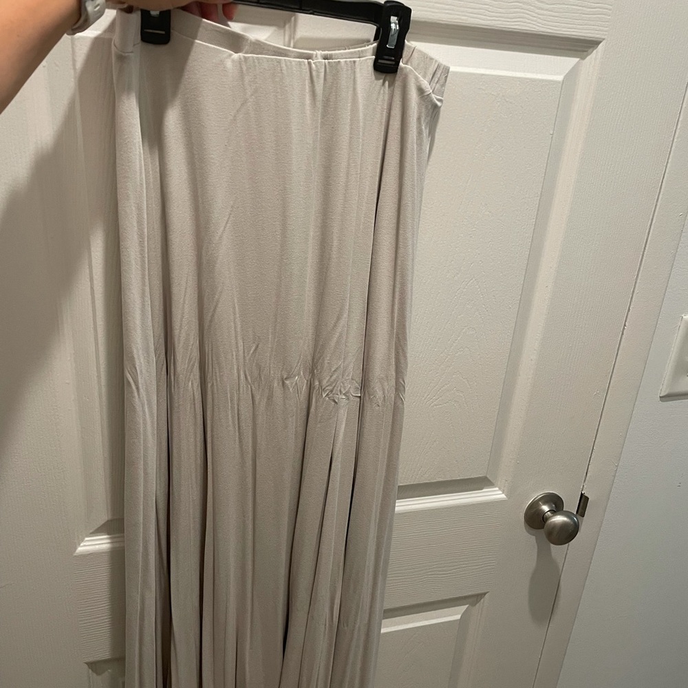 Victoria Secret Maxi Skirt Nude